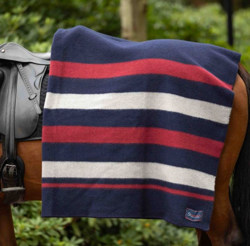 Dominick Golden Stripe Wollen deken