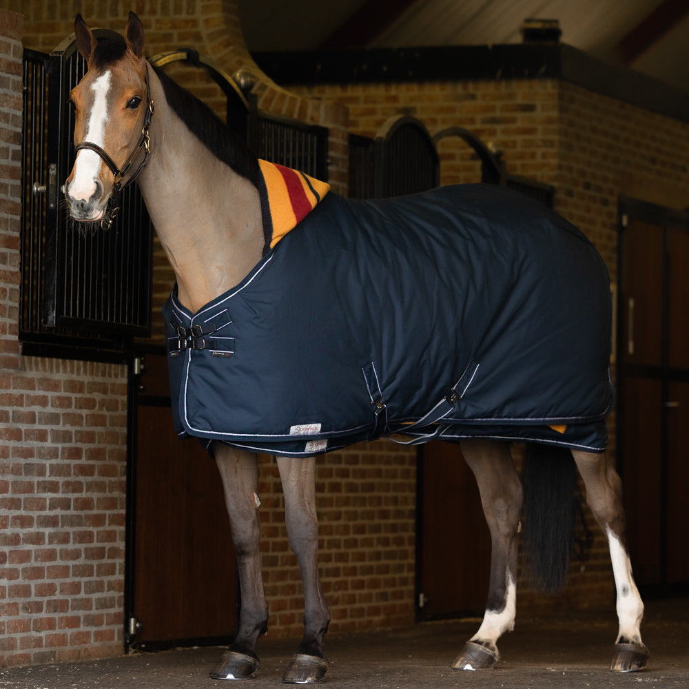 Dominick Golden Stripe Wollen deken